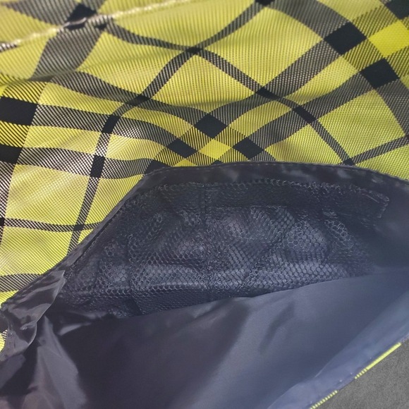 Miche Bag Delilah August 2010 Big Bag Shell Lime Green Black Plaid Cover - Picture 5 of 6